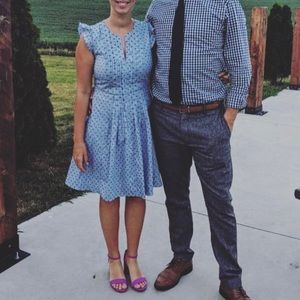 Boutique gingham dress. Size 6, fits like a medium!